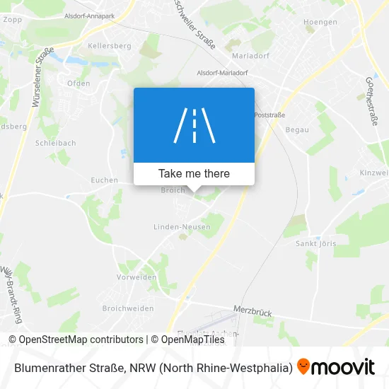 Blumenrather Straße map