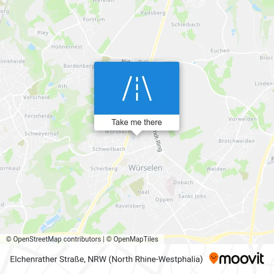 Elchenrather Straße map