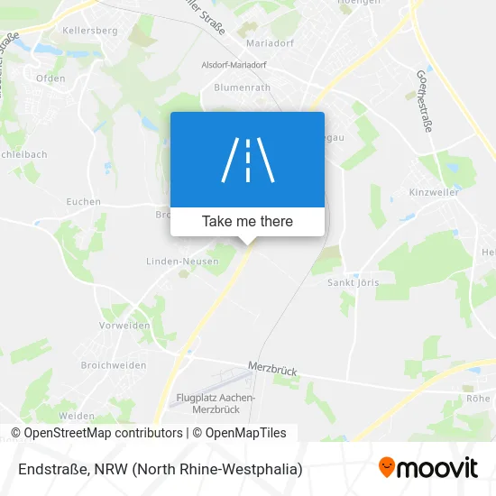 Endstraße map