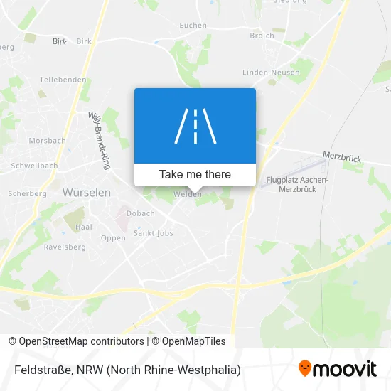 Карта Feldstraße