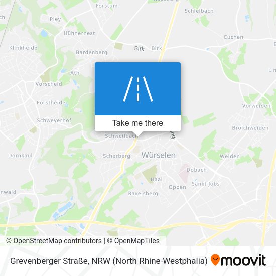 Grevenberger Straße map