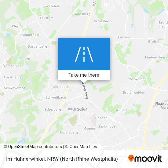 Im Hühnerwinkel map