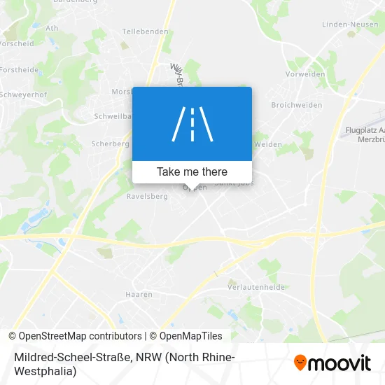 Mildred-Scheel-Straße map
