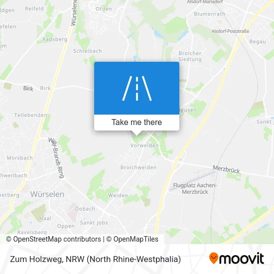 Карта Zum Holzweg