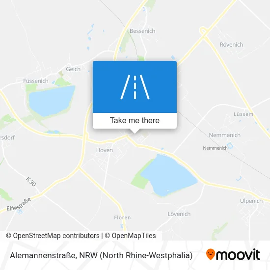 Alemannenstraße map