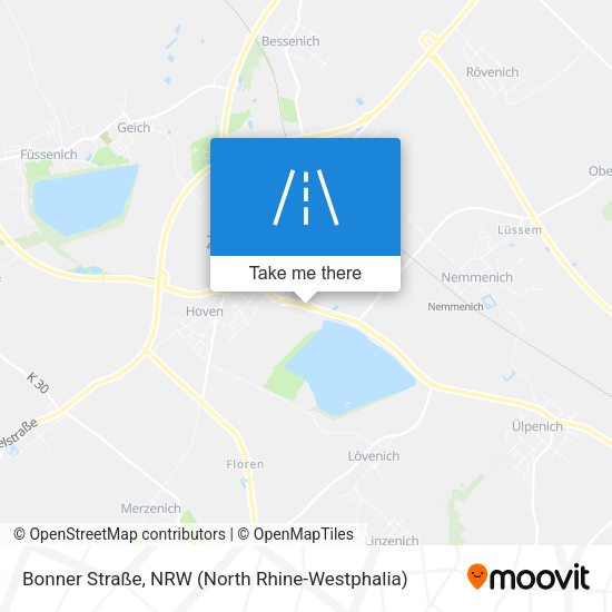 Bonner Straße map