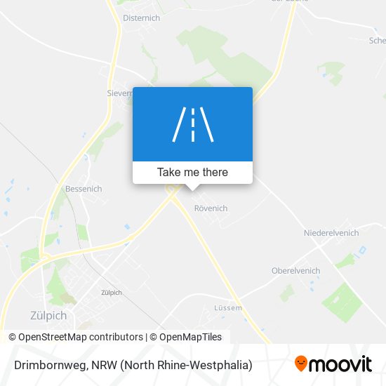 Drimbornweg map