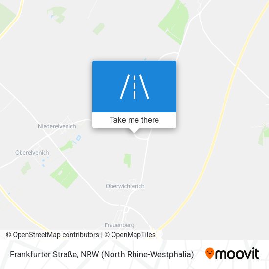 Frankfurter Straße map