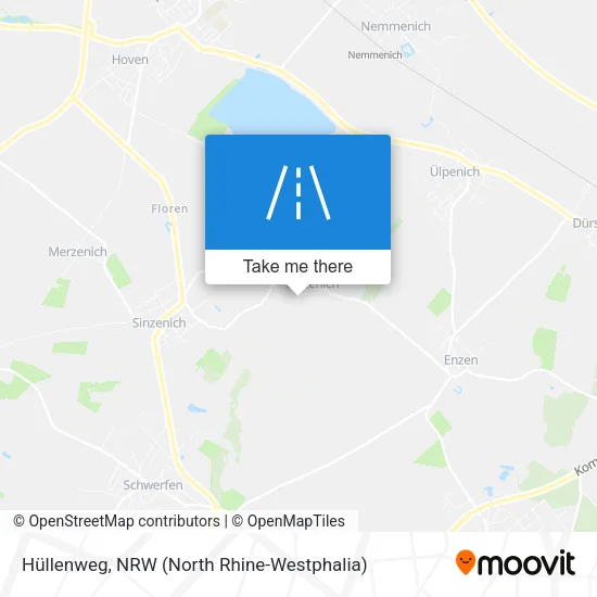 Карта Hüllenweg