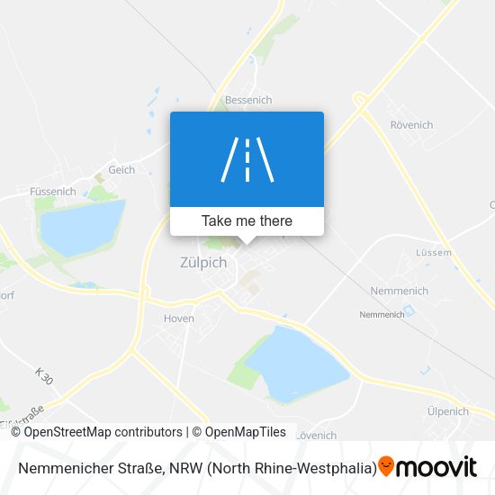 Nemmenicher Straße map