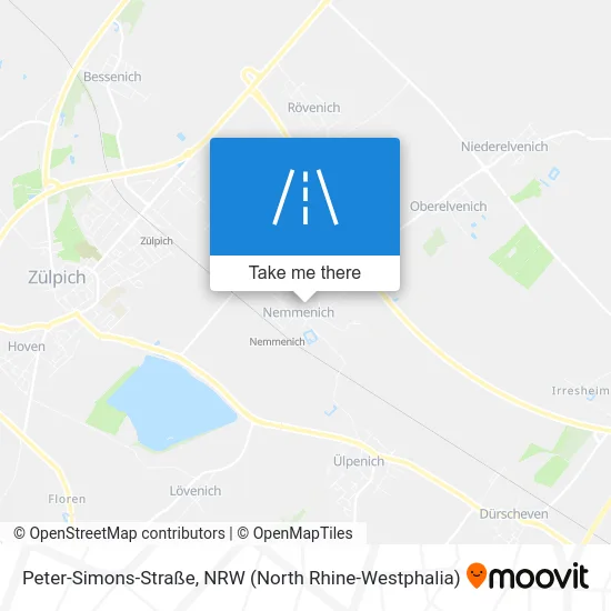 Peter-Simons-Straße map