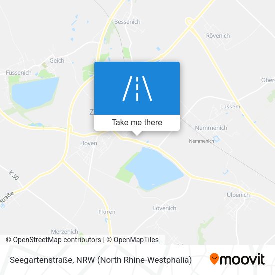 Seegartenstraße map