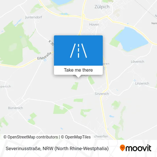 Severinusstraße map