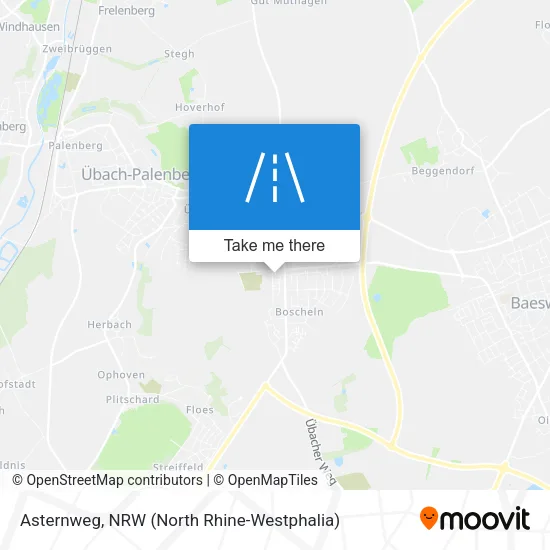 Карта Asternweg