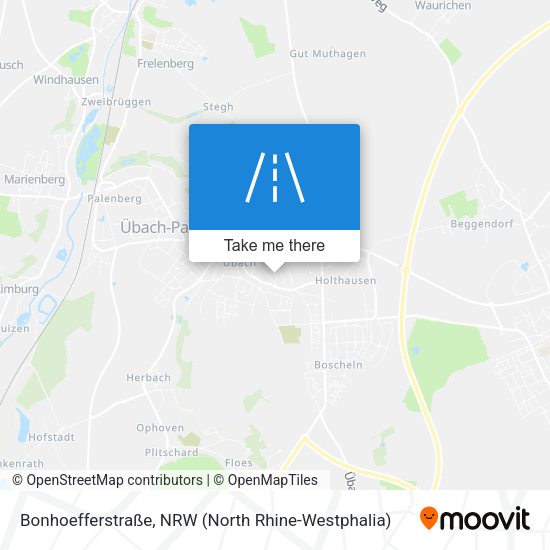 Bonhoefferstraße map