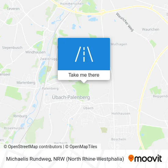 Карта Michaelis Rundweg