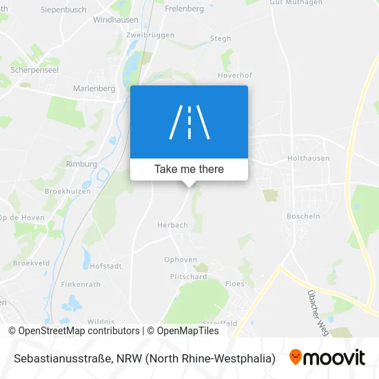 Sebastianusstraße map