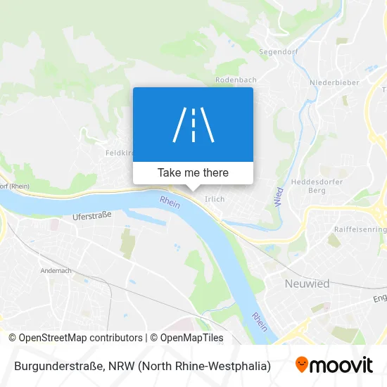 Burgunderstraße map