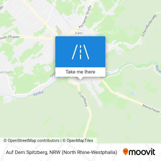 Карта Auf Dem Spitzberg