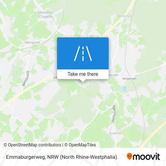 Emmaburgerweg map