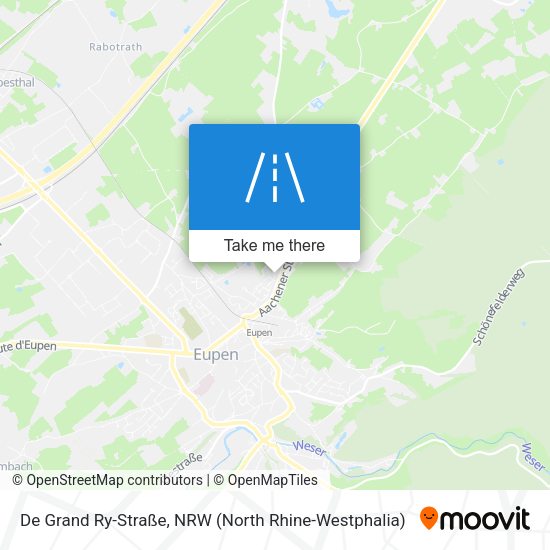 De Grand Ry-Straße map