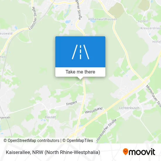 Kaiserallee map