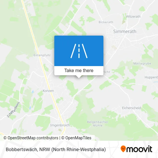 Карта Bobbertswäch