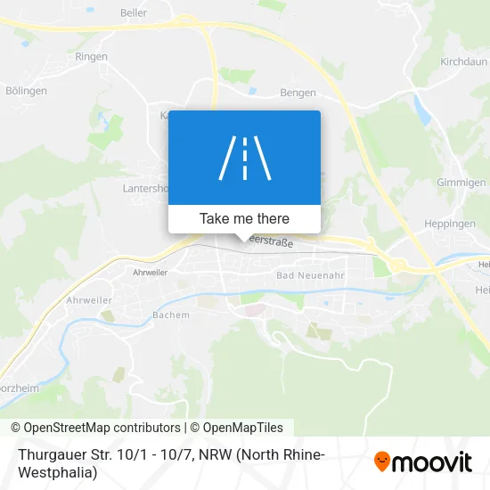 Карта Thurgauer Str. 10/1 - 10/7