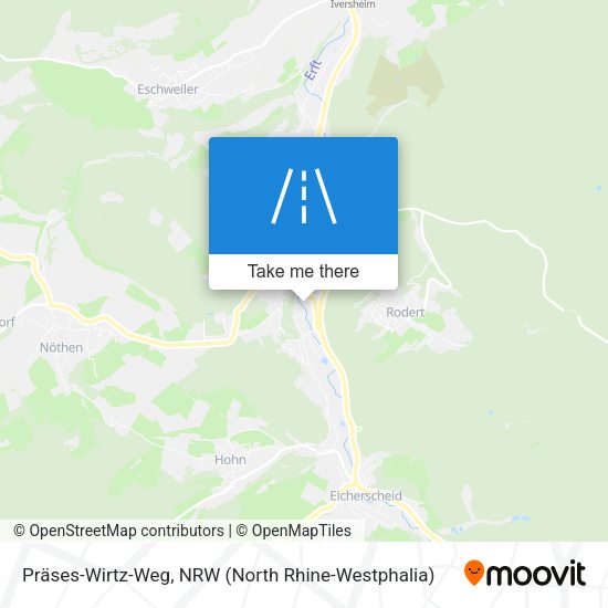Präses-Wirtz-Weg map