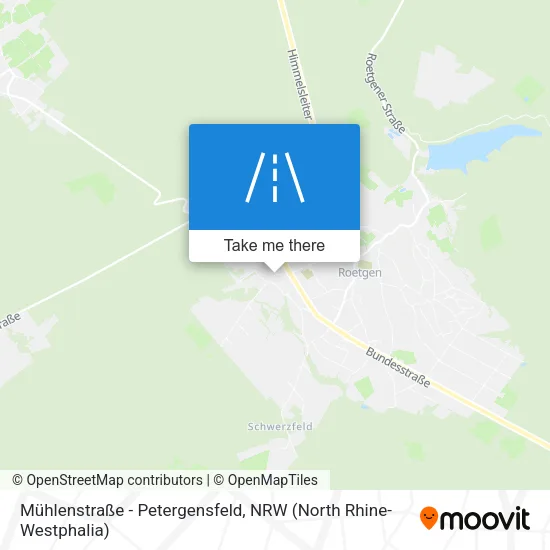 Карта Mühlenstraße - Petergensfeld