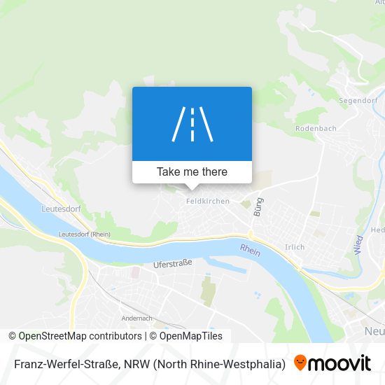 Franz-Werfel-Straße map