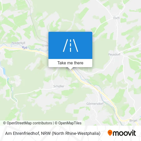 Am Ehrenfriedhof map