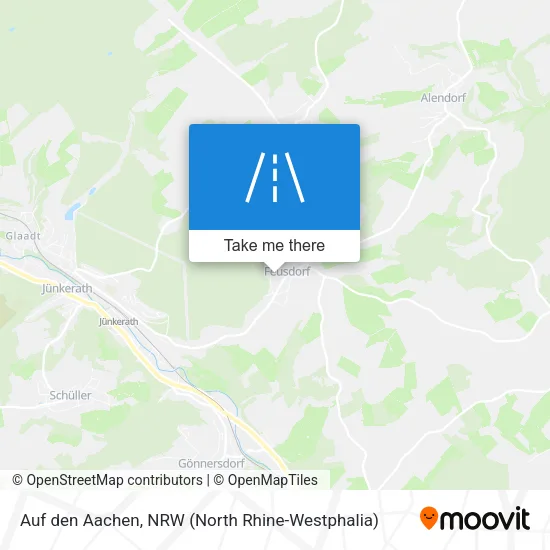 Карта Auf den Aachen