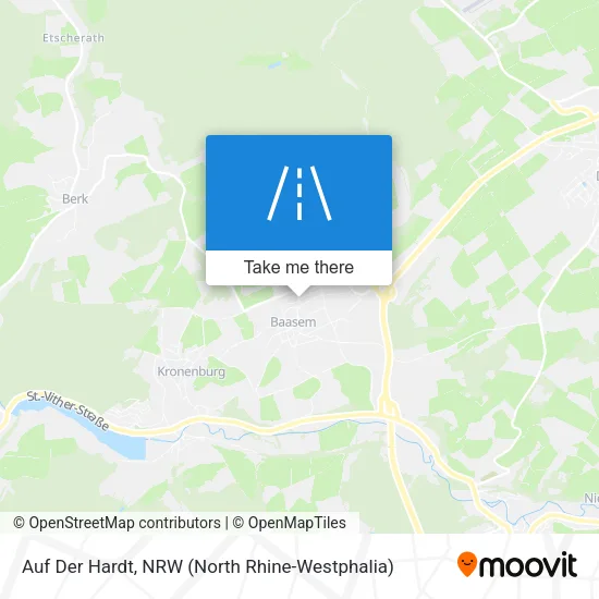 Карта Auf Der Hardt