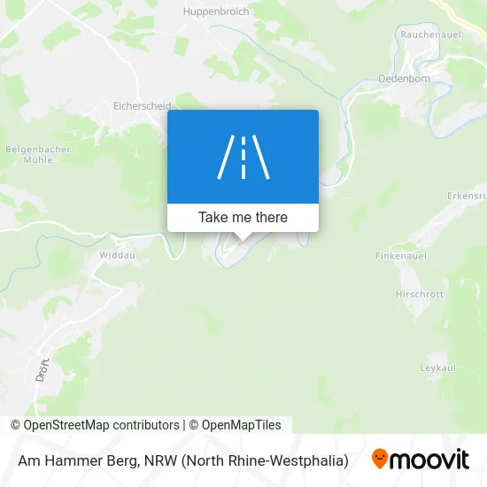 Am Hammer Berg map