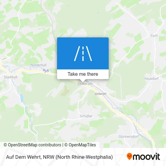 Карта Auf Dem Wehrt