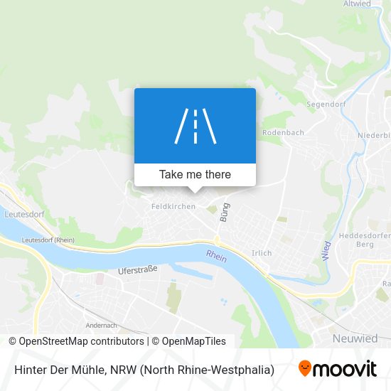 Hinter Der Mühle map