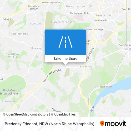 Bredeney Friedhof map