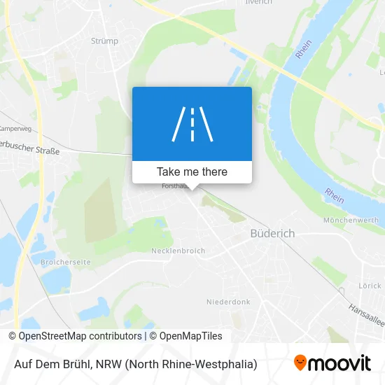 Карта Auf Dem Brühl