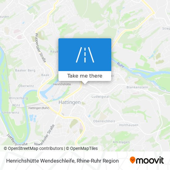 Henrichshütte Wendeschleife map