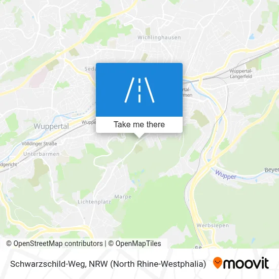 Schwarzschild-Weg map