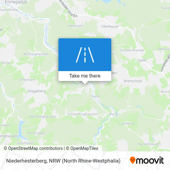 Niederhesterberg map