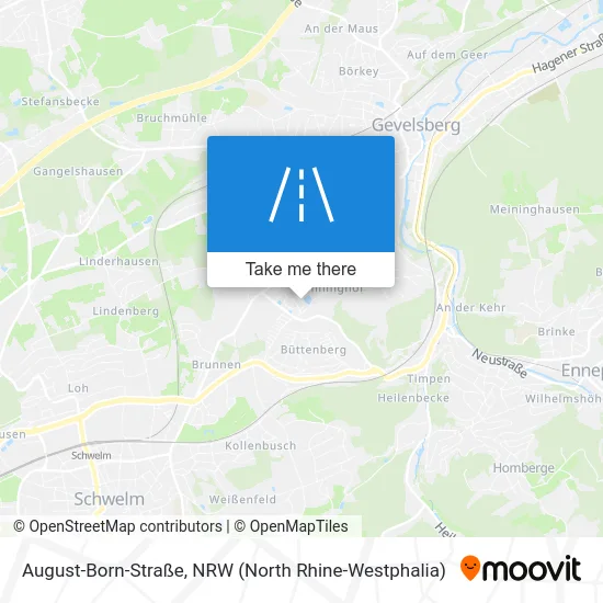 August-Born-Straße map