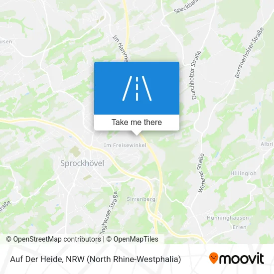 Карта Auf Der Heide