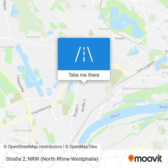 Straße 2 map