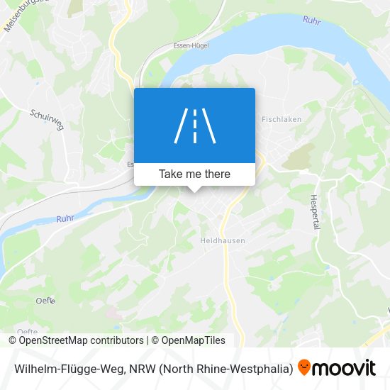 Wilhelm-Flügge-Weg map