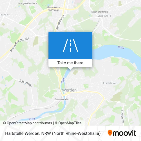 Haltstelle Werden map
