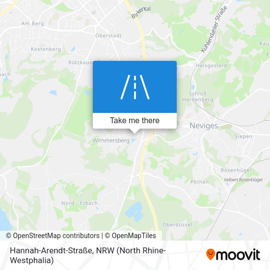 Hannah-Arendt-Straße map