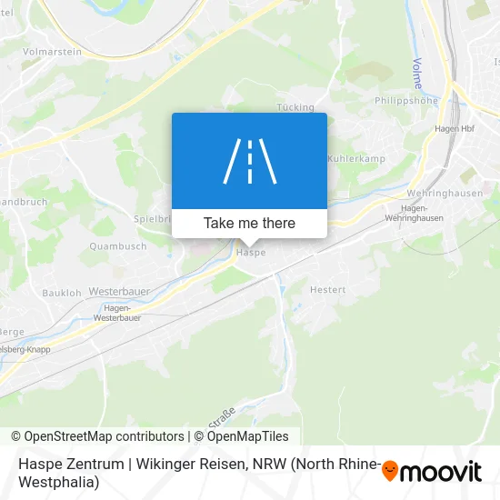 Haspe Zentrum | Wikinger Reisen map