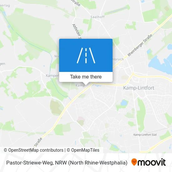 Pastor-Striewe-Weg map